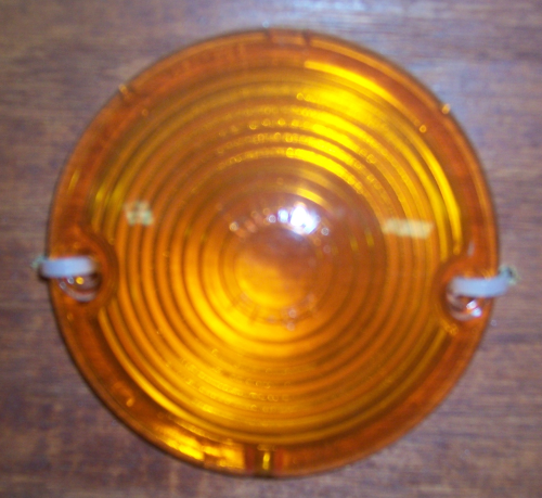 1957 Parking Light Lens (Amber)