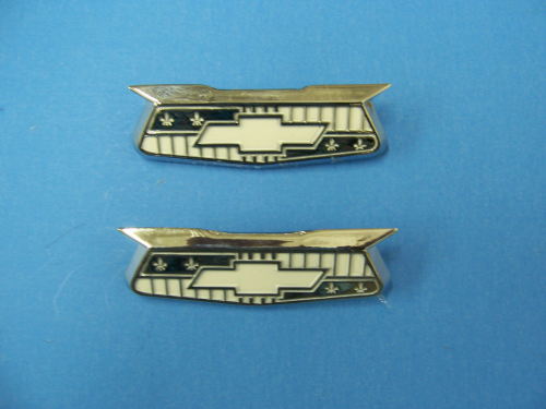 1955-57 Bel Air Crest Emblems (Chrome)