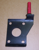 1955-57 Right Rear Shock Leaf Spring Mounting Plate