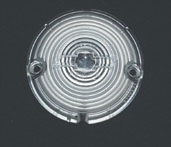 1957 Parking Light Lens Bowtie (Clear)