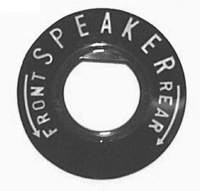 1955-56 Front & Rear Speaker Control